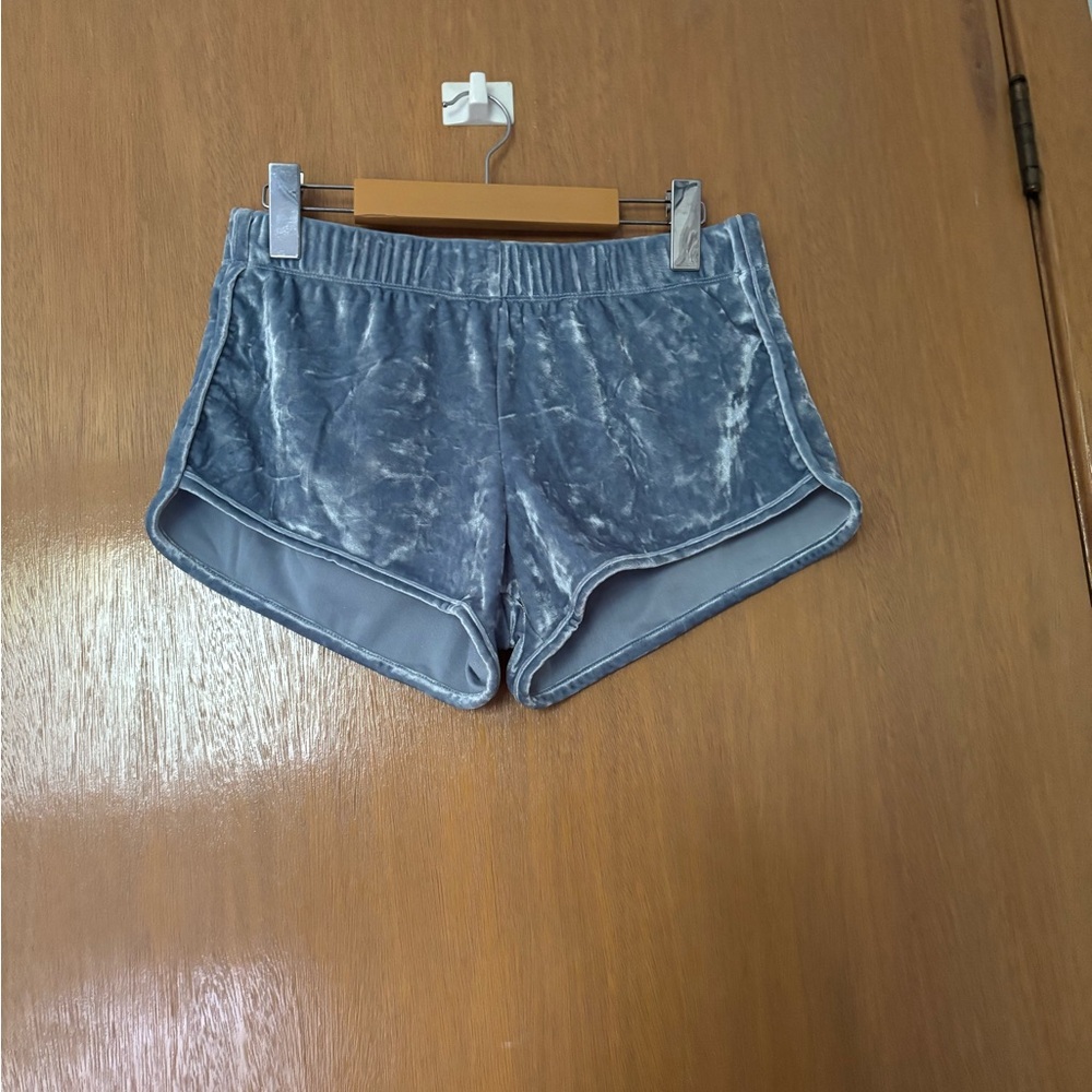 Stylish Baby Blue Women's Shorts